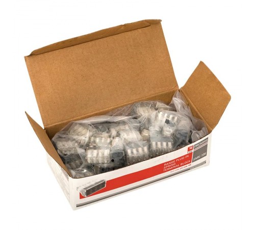 Строительно-монтажная клемма СМК 773-108 8 отверстий 1,0-2,5мм2 (50шт.) EKF PROxima  plc-smk-108  EKF