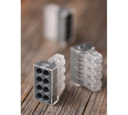 Строительно-монтажная клемма СМК 773-108 8 отверстий 1,0-2,5мм2 (50шт.) EKF PROxima  plc-smk-108  EKF