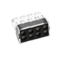 Строительно-монтажная клемма СМК 773-108 8 отверстий 1,0-2,5мм2 (4шт.) EKF PROxima  plc-smk-108r  EKF