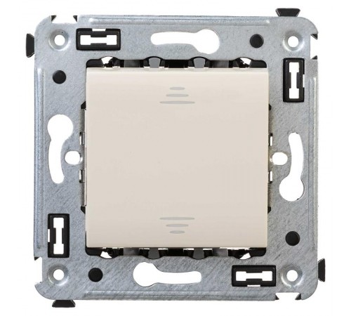 Инвертор (промежуточный переключатель) одноклавишный в стену, "Avanti", "Ванильная дымка"  4405123  DKC