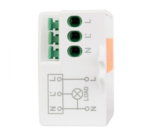 Микроволновый датчик движения белый 1200Вт 360гр. до 8м IP20 MW-706 EKF  dd-mw-706  EKF