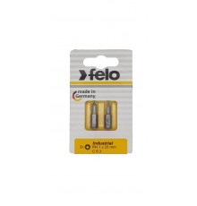Бита крестовая PH 1X25, серия Industrial, 2 шт в блистере  02201036  Felo