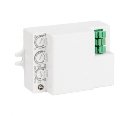 Микроволновый датчик движения белый 1200Вт 360гр. до 8м IP20 MW-706 EKF  dd-mw-706  EKF