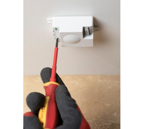 Микроволновый датчик движения белый 1200Вт 360гр. до 8м IP20 MW-706 EKF  dd-mw-706  EKF