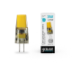Лампа светодиодная Elementary G4 12V 3W 250lm 4100K силикон LED 1/20/200  18723  Gauss