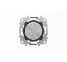 Механизм электронного поворотного светорегулятора для LED, 2 - 100 Вт, серия SKY Moon, кольцо чёрное стекло2CLA866020A1501 ABB