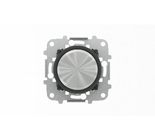 Механизм электронного поворотного светорегулятора для LED, 2 - 100 Вт, серия SKY Moon, кольцо чёрное стекло2CLA866020A1501 ABB