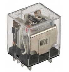 Реле РЭК77/3(LY3) с индикацией 10А 24В АC   RRP10-3-10-024A-LED  IEK