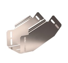 Угол вертикальный внутренний 45 градусов Стандарт INOX (AISI 409) 100х80  PR16.3315  Промрукав