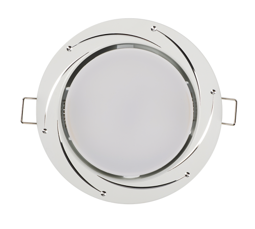 Светильник точечный встраиваемый под лампу PGX53d AL33-White  .5020252  Jazzway