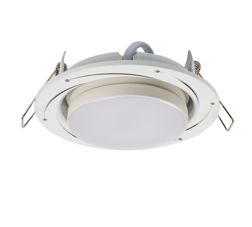 Светильник точечный встраиваемый под лампу PGX53d AL33-White  .5020252  Jazzway