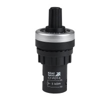 Потенциометр OptiSignal Compact D22 C7-POT-5, 5 кОм XB4BD912R5K  362024  КЭАЗ