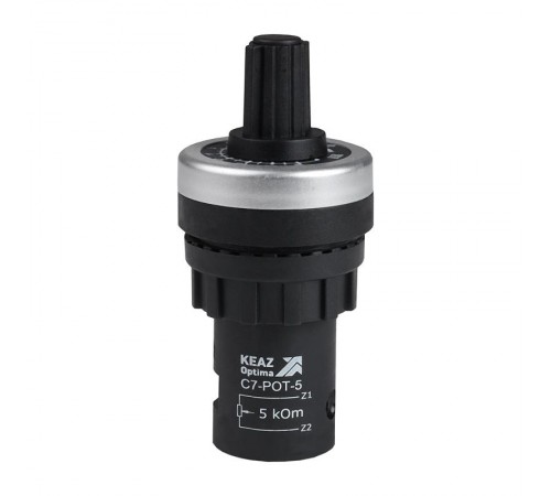 Потенциометр OptiSignal Compact D22 C7-POT-5, 5 кОм XB4BD912R5K  362024  КЭАЗ