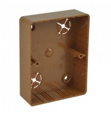 Коробка распределительная LK 80X28 2ZK (I2) 105х81х28 мм (Цвет Дуб темный)  LK 80X28 2ZK_I2  Kopos