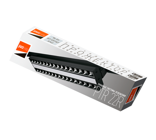 Светильник светодиодный трековый PTR 2296R 1F2S 96w 4000K 60°,120°,60° BL (чёрный) 540mm IP40  .5039438  Jazzway