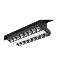 Светильник светодиодный трековый PTR 2260R 1F2S 60w 4000K 60°,120°,60° BL (чёрный) 280mm IP40  .5039599  Jazzway