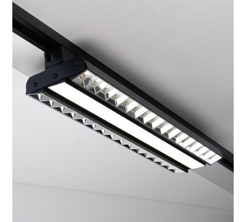 Светильник светодиодный трековый PTR 2296R 1F2S 96w 4000K 60°,120°,60° BL (чёрный) 540mm IP40  .5039438  Jazzway