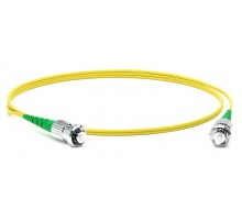 Патч-корд FC-S2-9-ST/AR-ST/AR-H-5M-LSZH-YL волоконно-оптический (шнур) SM 9/125 (OS2), ST/APC-ST/APC, 2.0 мм, simplex, LSZH, 5 м  250718  Hyperline