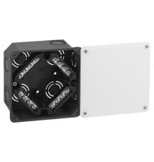 Распаячная коробка KRT-k-107-107-50 для твердых стен, клеммник, крышка IP42  Б0057233  ЭРА