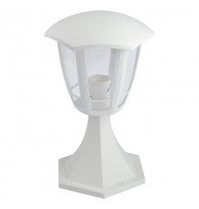 Светильник садово-парковый   ДТУ 07-8-003 Валенсия 1 белый 6 гранный напольный IP44 светодиодный 8Вт 3000K   Б0064302  ЭРА