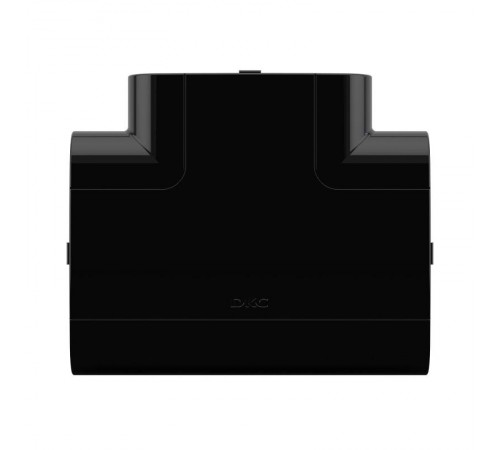 Тройник 110х50 мм, черный  01006A  DKC