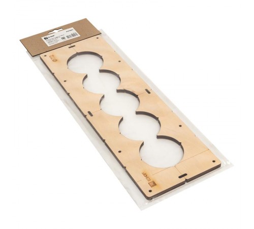 Шаблон для подрозетников c 5 отв. диам. 72 мм EKF Expert  sh-d72-5  EKF