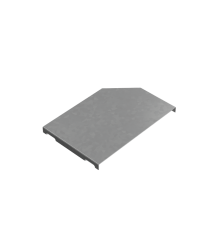 Крышка переходника левого 150-200 мм "ПЛЮС" HD  KPDplus150-200-L HD   КМ-профиль