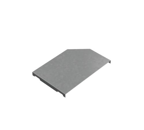 Крышка переходника левого 150-200 мм "ПЛЮС" HD  KPDplus150-200-L HD   КМ-профиль