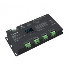 Декодер SMART-DMX-SUF (12-24V, 12x5A, XLR3, RJ45) (arlight, IP20 Металл, 5 лет)  033768  Arlight