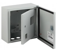 Щит учета металлический навесной ЩУ-1/1-1-76 IP54 (300х310х155) SIMPLE  Б0046703  ЭРА