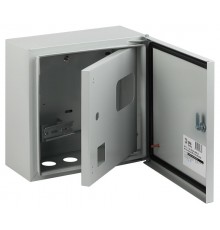 Щит учета металлический навесной ЩУ-1/1-1-76 IP54 (300х310х155) SIMPLE  Б0046703  ЭРА