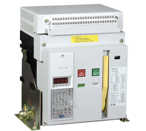Выкл. авт. ВА07-М комб. расц. стац. 3Р 1250А Icu=80кА   SAB-2000-KRS-3P-1250A-80  IEK