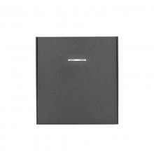 Выключатель STRONG 1 кл перекрестный (переключатель) с подсветкой 10А с/у графит  KR-78-0718-6  Kranz