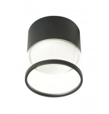 Светильник потолочный 12W, 230V, GX53, черный, HL454  48751  FERON