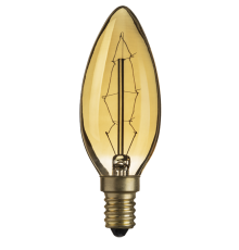 Лампа накаливания ЛОН 40Вт Е14 230В NI-V-C-C-40-230-E14-CLG  71953  Navigator