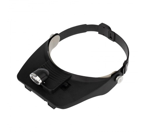 Бинокуляр монтажный 1.2х, 1.8х, 2.5х, 3.5х с 2хLED подсветкой  12-0402  REXANT