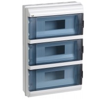 Корпус пластиковый навесной на 36 модулей КМПн-36 IP55 (458х306х108мм) KREPTA 5  MKP72-N3-36-55  IEK