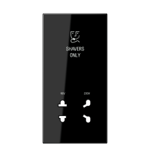 накладка бритвенной розетки черная SOLS7522SWPL Jung