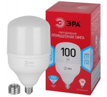 Лампа светодиодная  RED LINE LED POWER T140-100W-4000-E27/E40 R  100Вт колокол нейтральный белый свет   Б0063880  ЭРА
