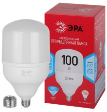 Лампа светодиодная  RED LINE LED POWER T140-100W-4000-E27/E40 R  100Вт колокол нейтральный белый свет   Б0063880  ЭРА