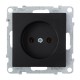 SUNO Силовая розетка 2К 16А 250В. Винтовые зажимы. Цвет "Антрацит"  721433  Legrand