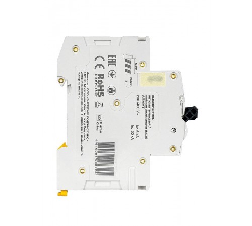 Выключатель автоматический трехполюсный M06N 3P B 40А 6кА ARMAT  AR-M06N-3-B040  IEK