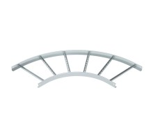 Угловая секция 90° лестничного лотка 60х500 мм R=500 мм (LB 90 650 R5 FS)  6211428  OBO Bettermann