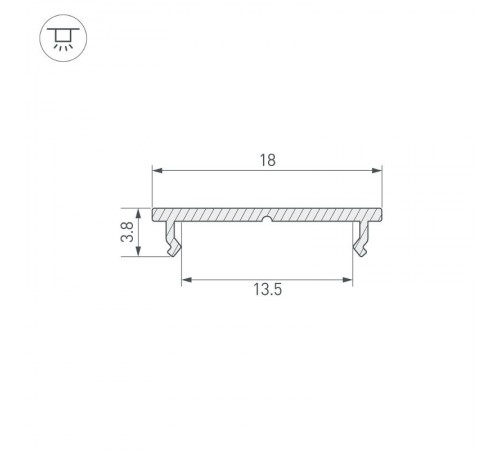 Профиль TOP-FIX-2000  016969  Arlight