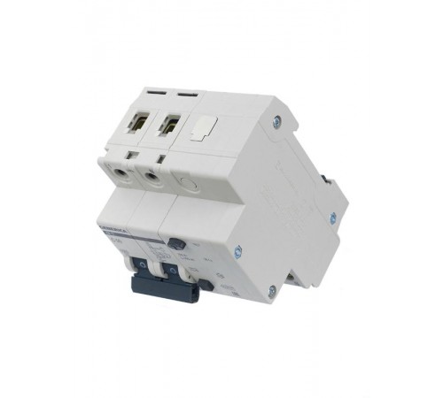 Выключатель автоматический дифференциального тока АД12 2п 50А C 300мА тип AC (4 мод)  MAD15-2-050-C-300  GENERICA