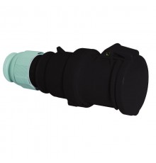 Розетка кабельная 63A 4p 500V 7h IP44 Quick-Connect черная I 310492-Bals I Bals