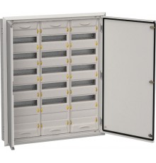 TITAN 5 Корпус металлический ЩРв-216 (3х72) 1005х885х130 IP31 серый  TI5-50-V-3X072-31-7035  IEK