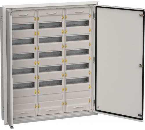 TITAN 5 Корпус металлический ЩРв-216 (3х72) 1005х885х130 IP31 серый  TI5-50-V-3X072-31-7035  IEK