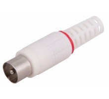 РАЗЪЁМ  штекер  TV  без пайки  Белый  05-2041-2  PROconnect