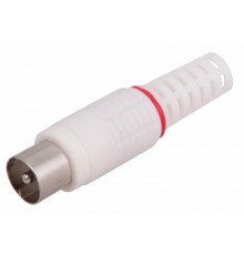 РАЗЪЁМ  штекер  TV  без пайки  Белый  05-2041-2  PROconnect